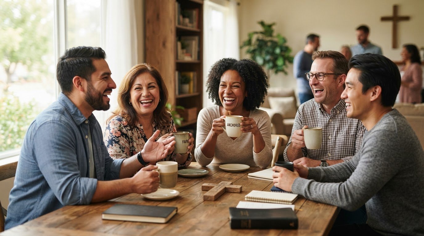Church small group in fellowship